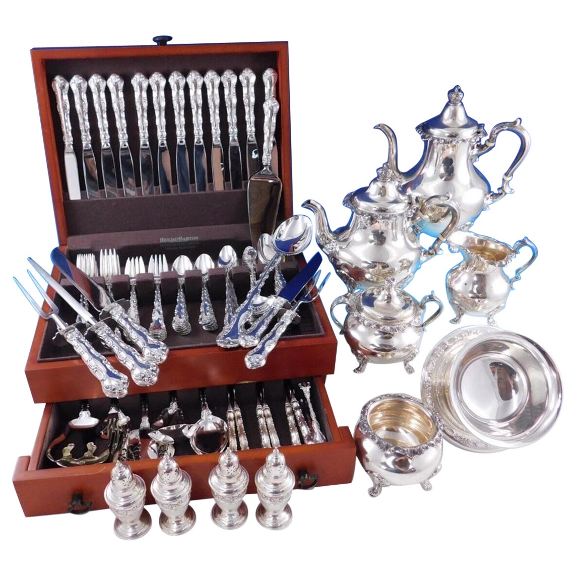 Strasbourg by Gorham Sterling Silver Flatware Set for 12 Service w/ Tea Service