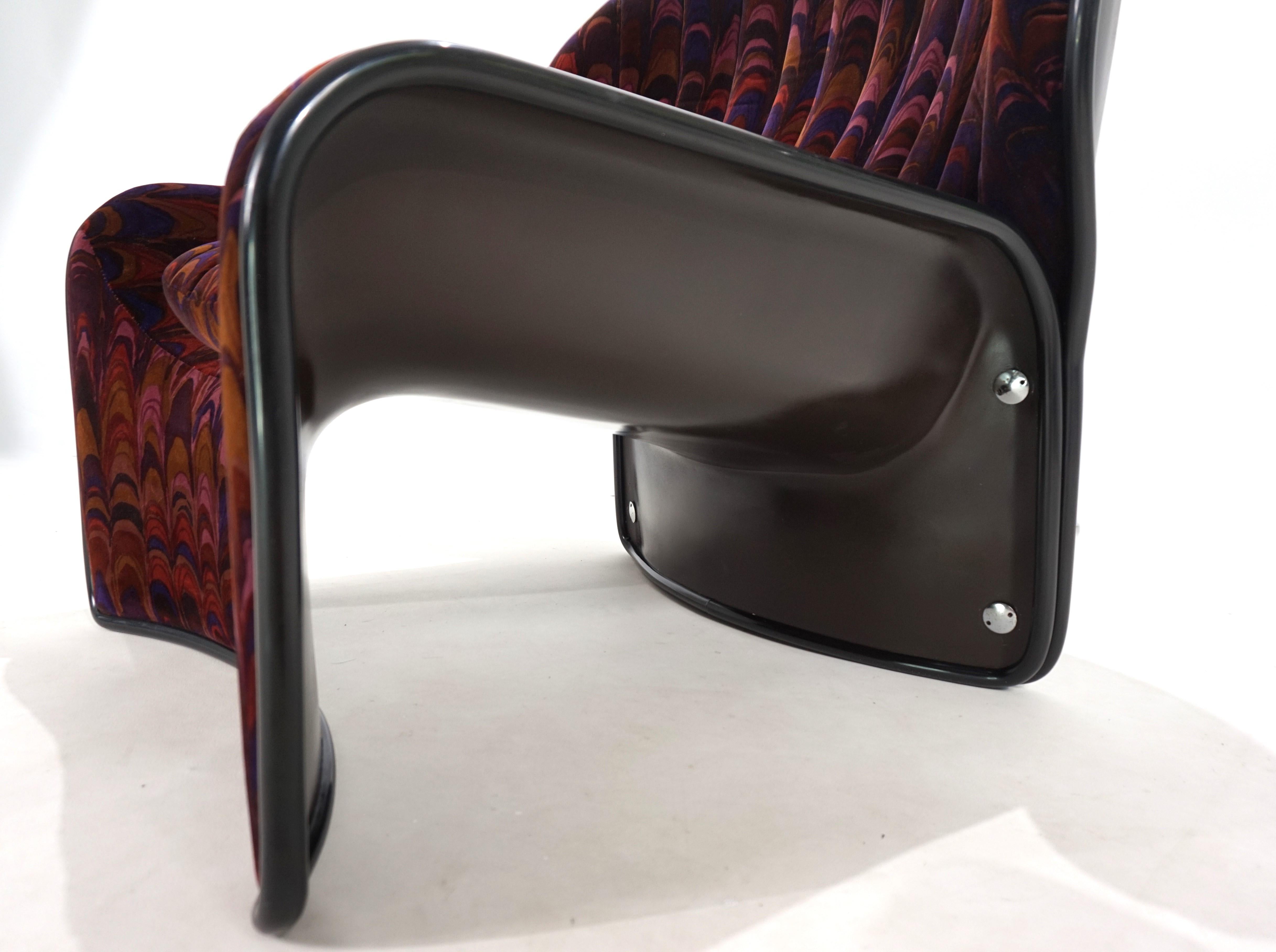 Fin du 20e siècle Chaise longue Strässle Lotus d'André Vandenbeuck, 1969 en vente