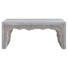 Strata 3 Bench in Gray by Fernando Mastrangelo, Represented by Tuleste Factory 