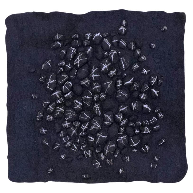 STRATA / Contemporary three-dimensional felt wall art & tapestry