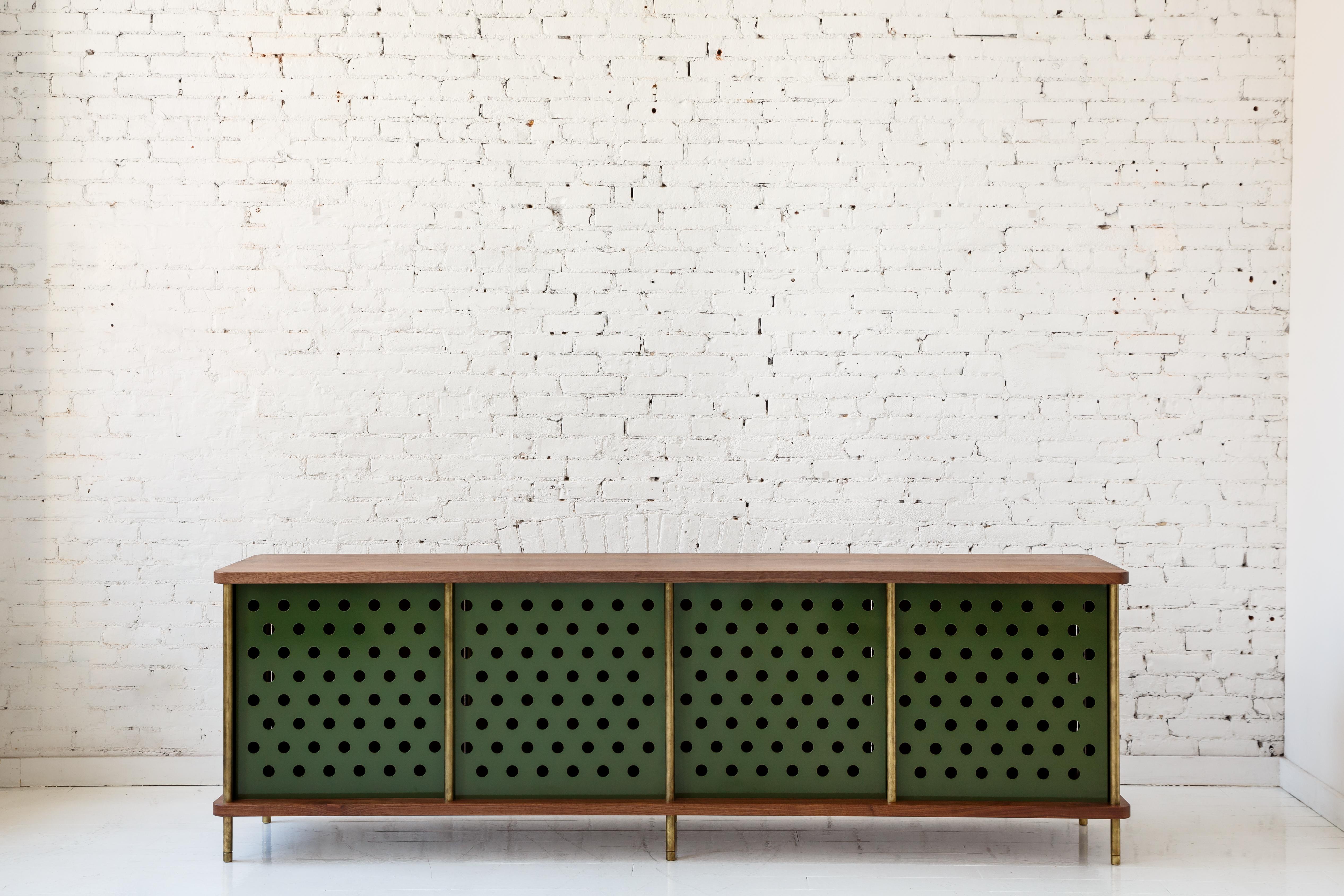 credenza with shelves