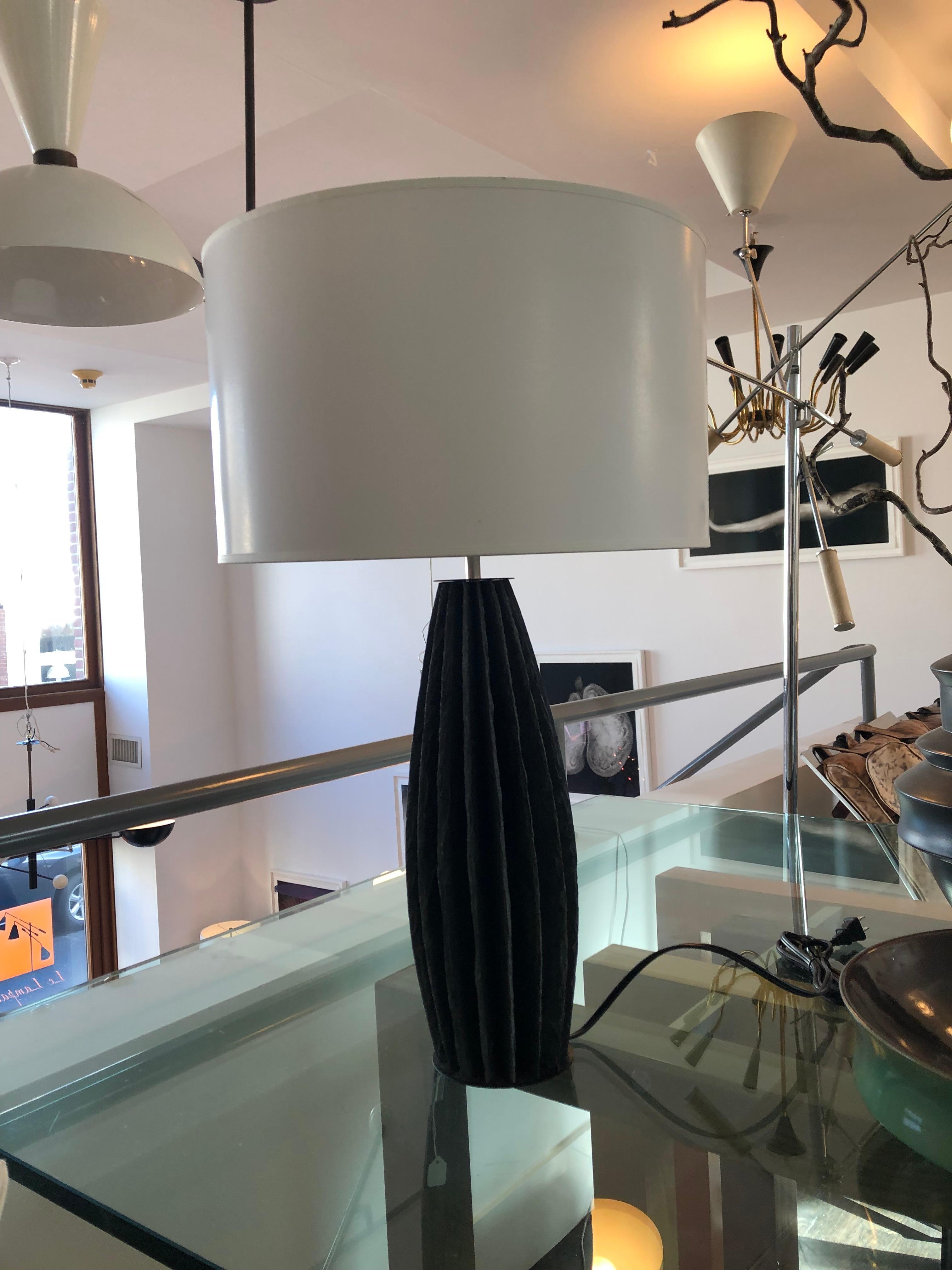 XXIe siècle et contemporain Lampe « Strata » en ardoise à chevalet vertical en vente