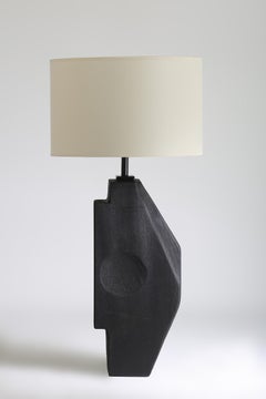 Lovoa Trichilioides Tree African Walnut Strata Table Lamp by Hodan Design