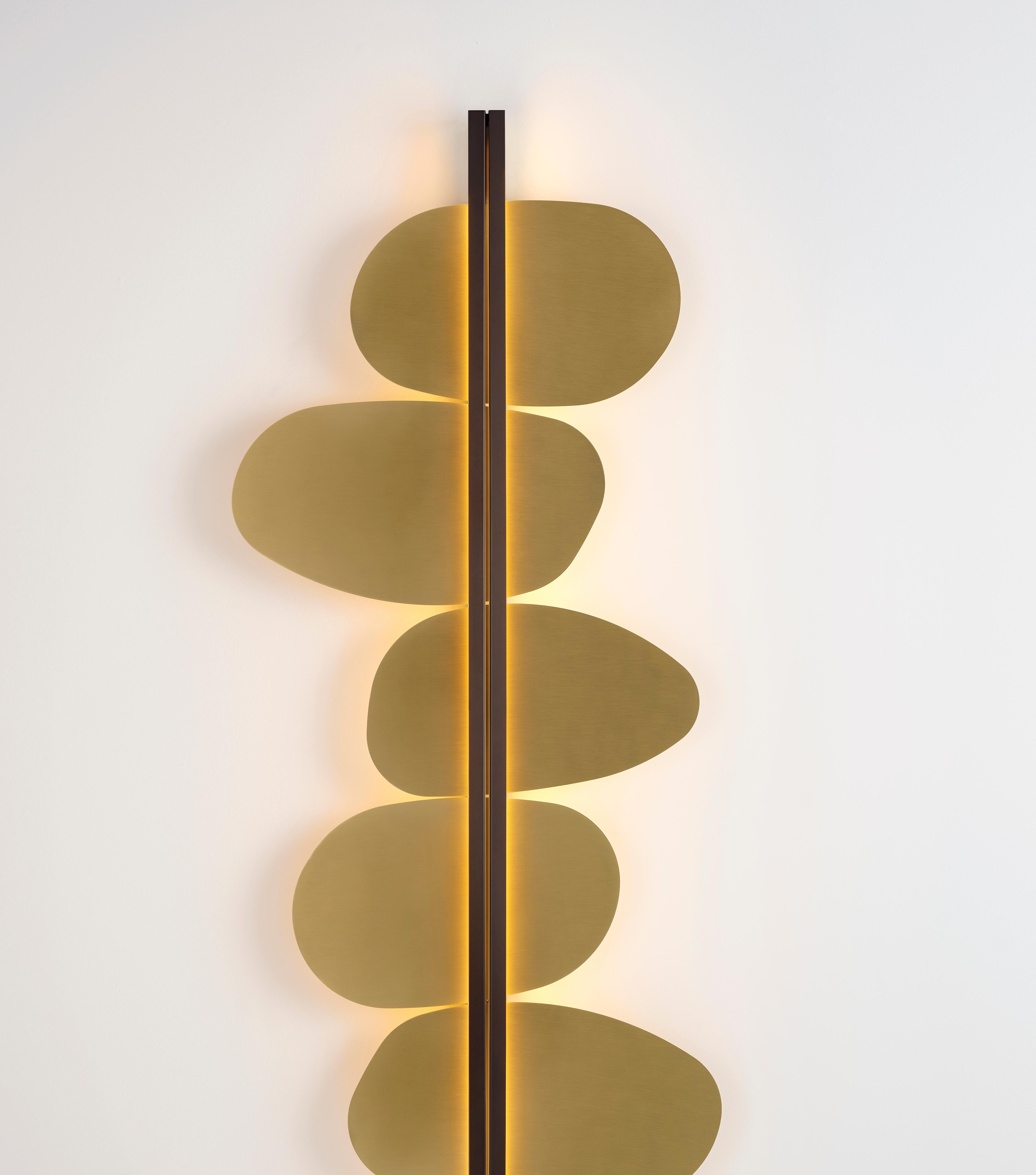Post-Modern Strate Stone Wall Light by Emilie Cathelineau For Sale