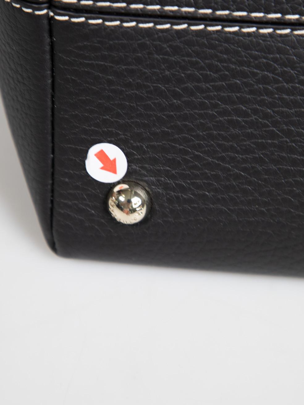 Strathberry Black Lana Osette Bucket Bag 4