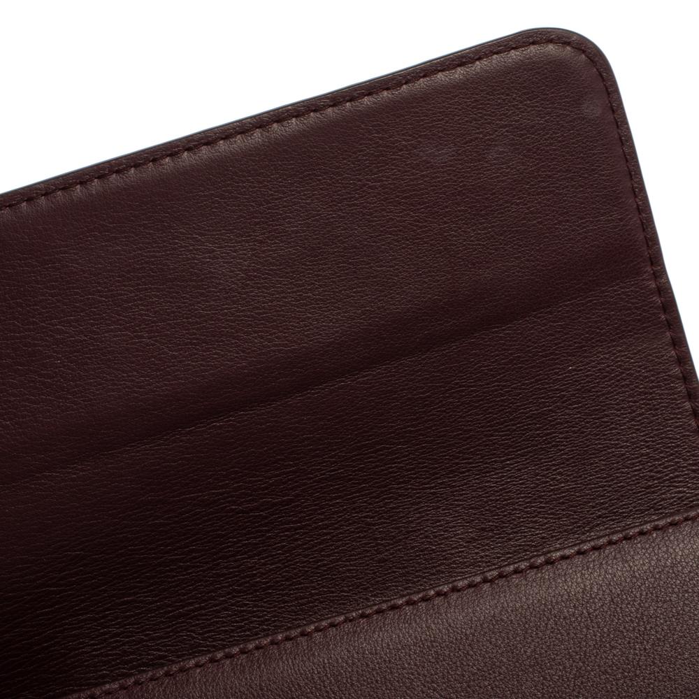 Strathberry Plum Leather Midi Top Handle Bag 4