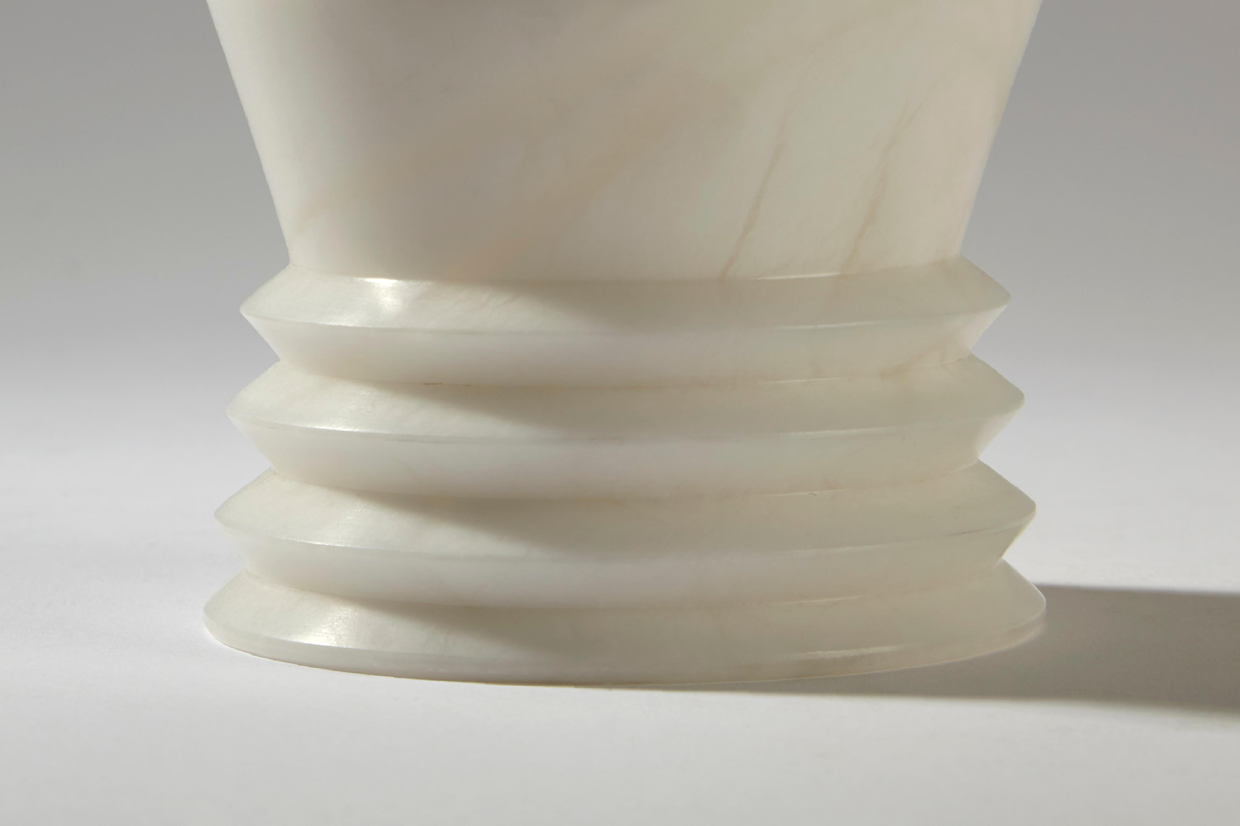 Ensemble de vases Strato en albâtre toscan d'Andrea Grecucci en vente 3