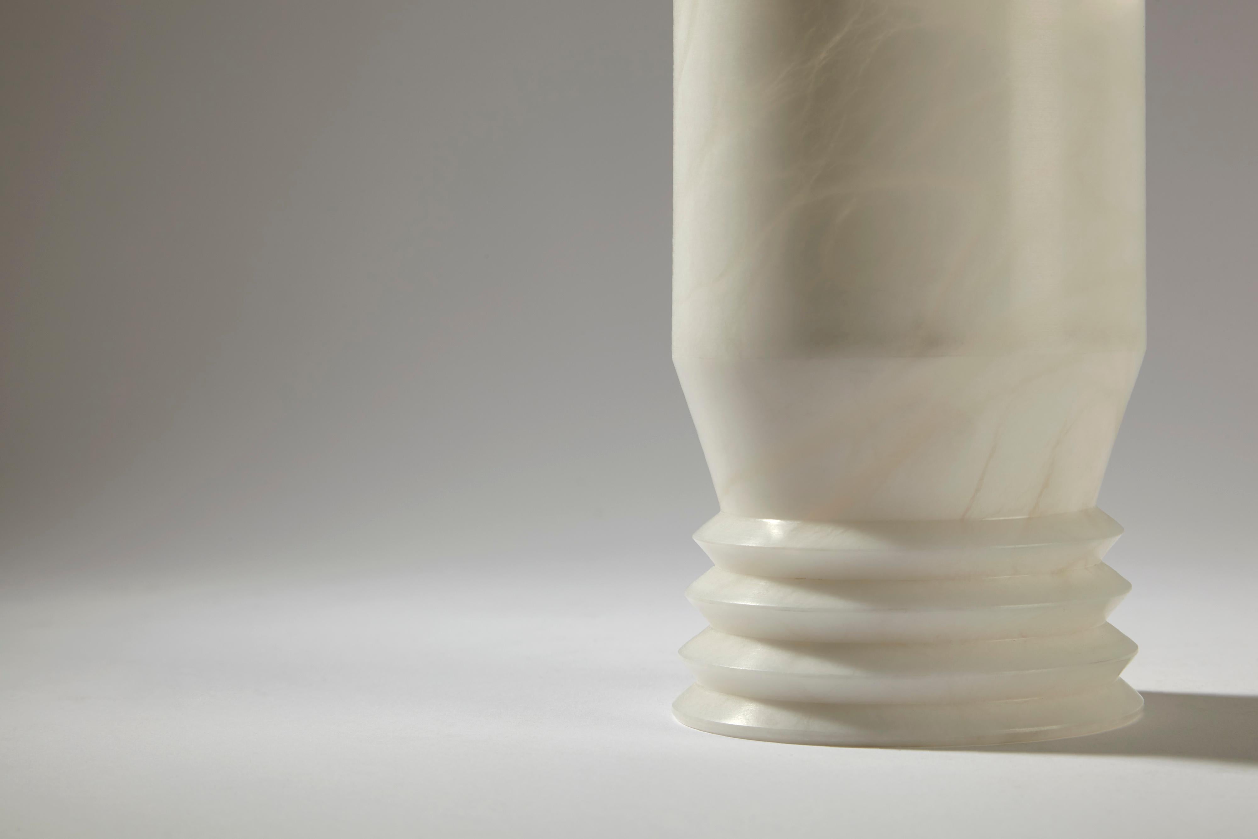 Ensemble de vases Strato en albâtre toscan d'Andrea Grecucci en vente 5