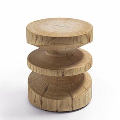 Tabouret en cèdre Stratum