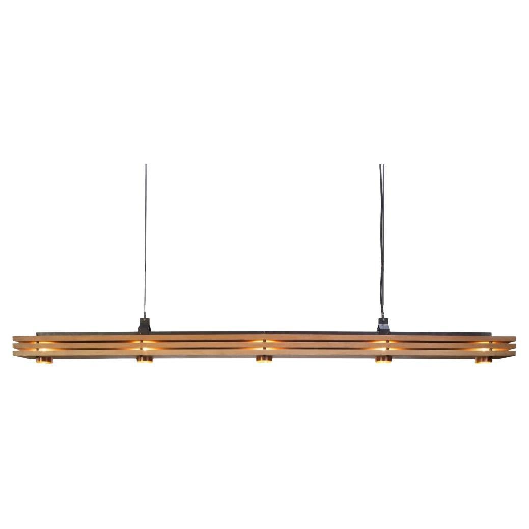 'Stratum Linear Pendant' by Basile Built - Limited Edition  For Sale