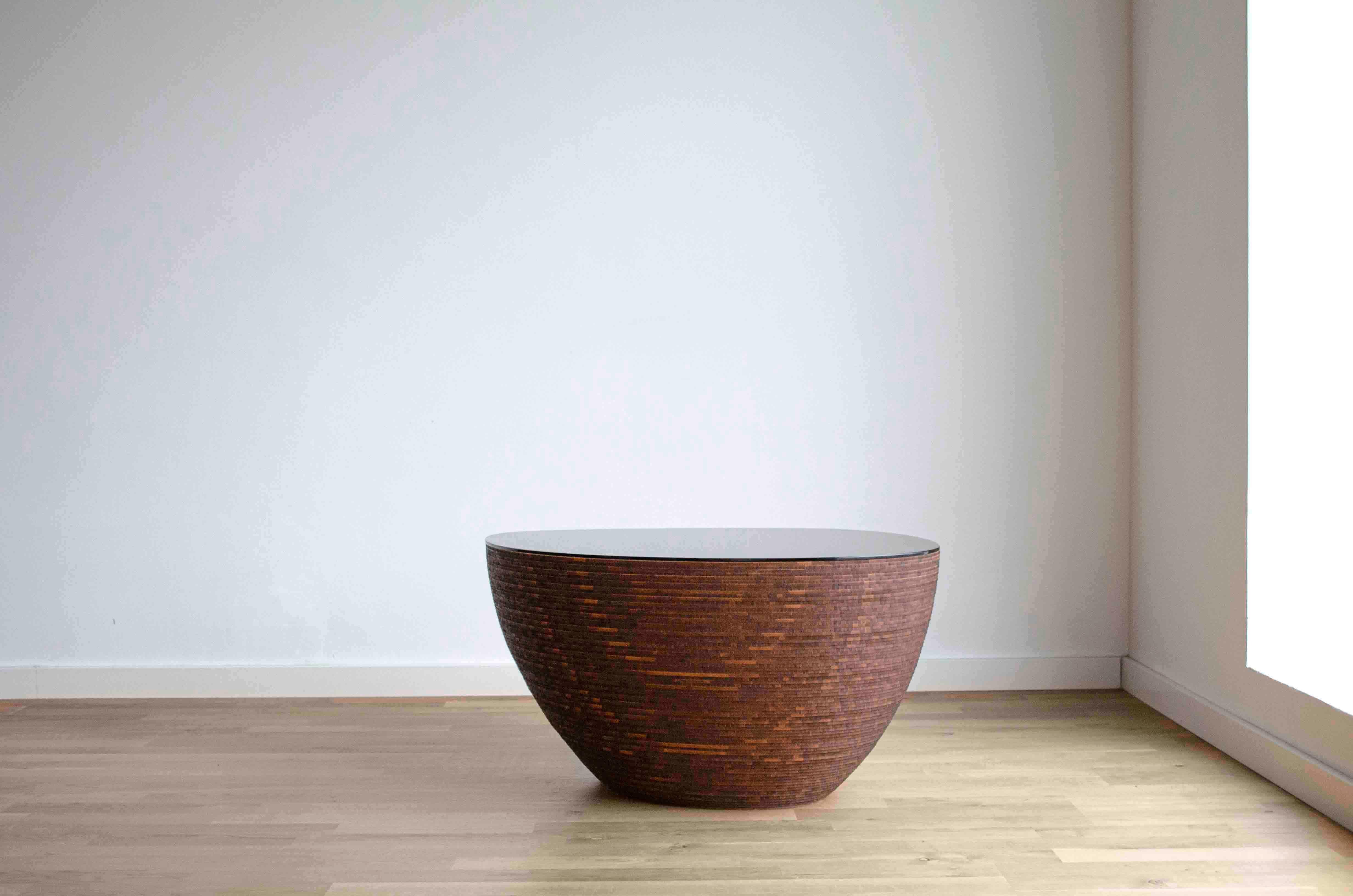 Other Stratum Saxum Bamboo Coffee Table I by Daan De Wit