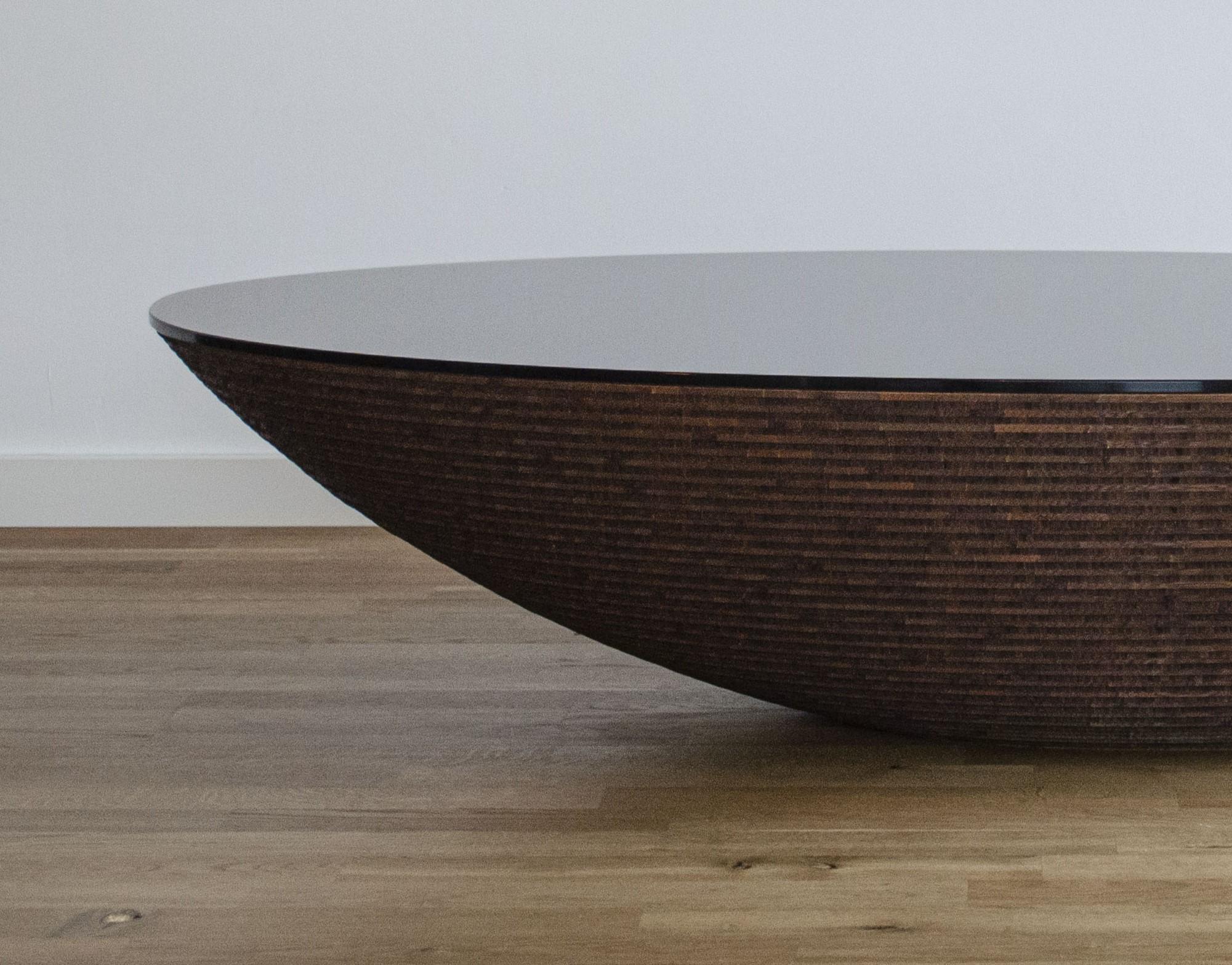 Other Stratum Saxum Bamboo Coffee Table III by Daan De Wit For Sale