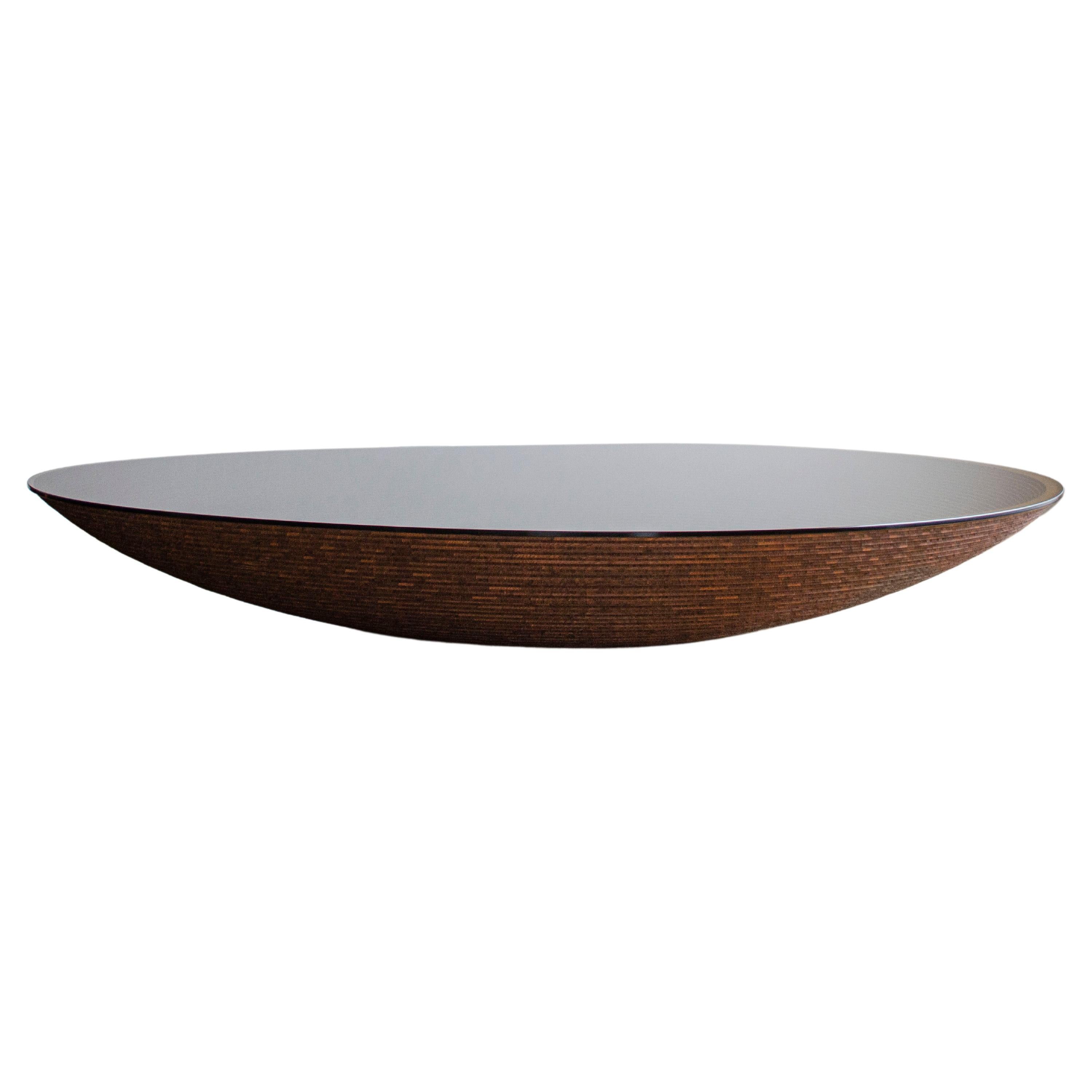 Stratum Saxum Bamboo Coffee Table IV by Daan De Wit For Sale