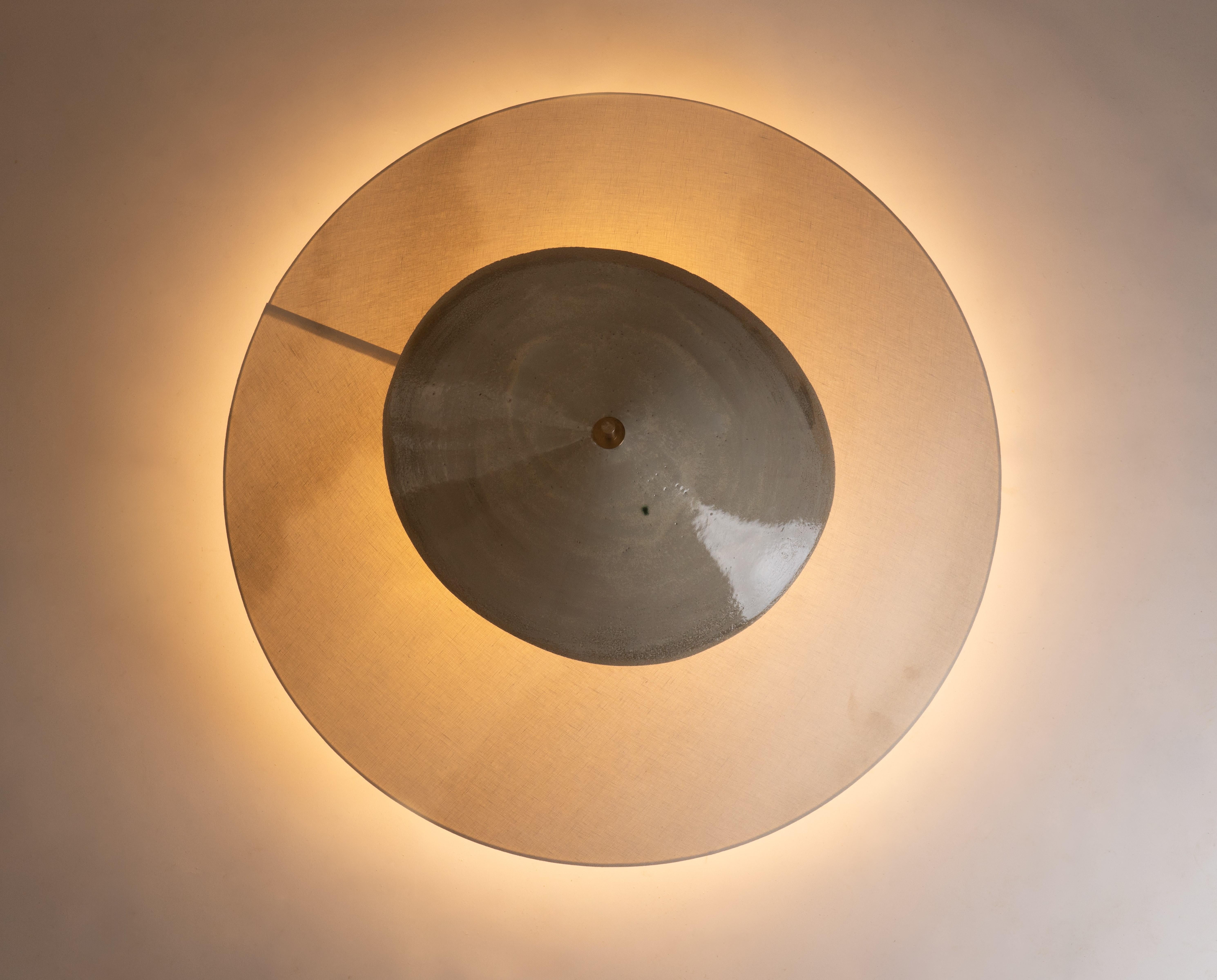 French Stratus Ceiling Lamp 50 by Elsa Foulon