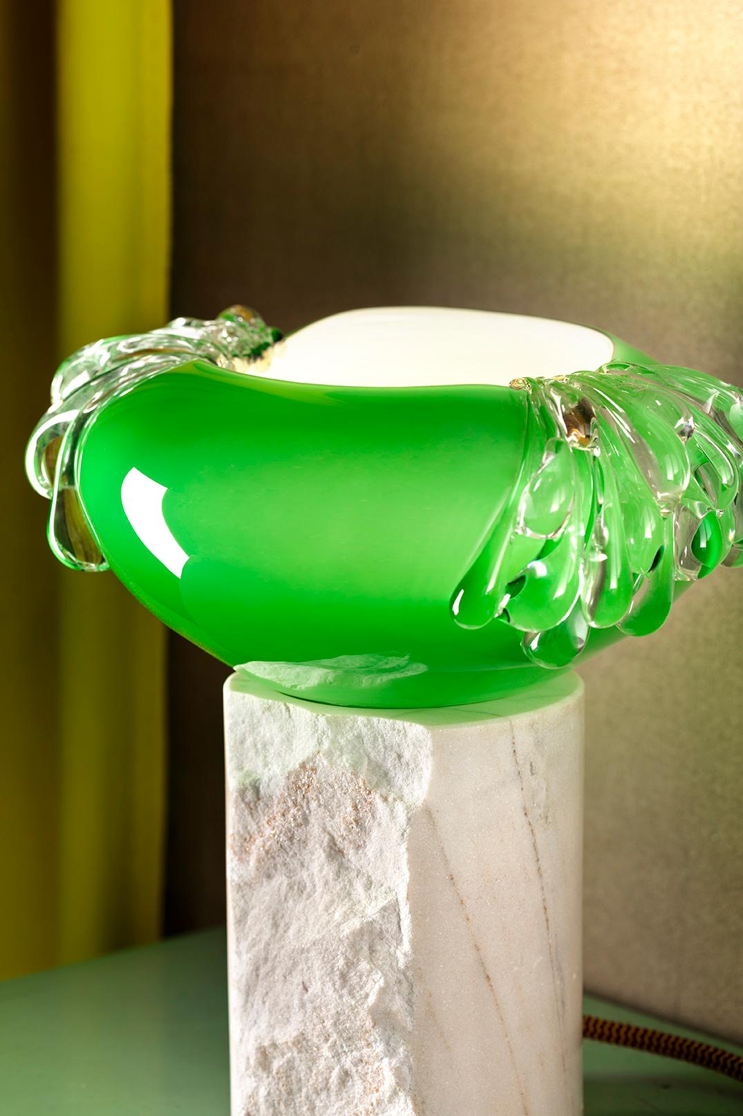 Stravedamento Murano Glass Decorative Lamp by Aina Kari (Postmoderne) im Angebot