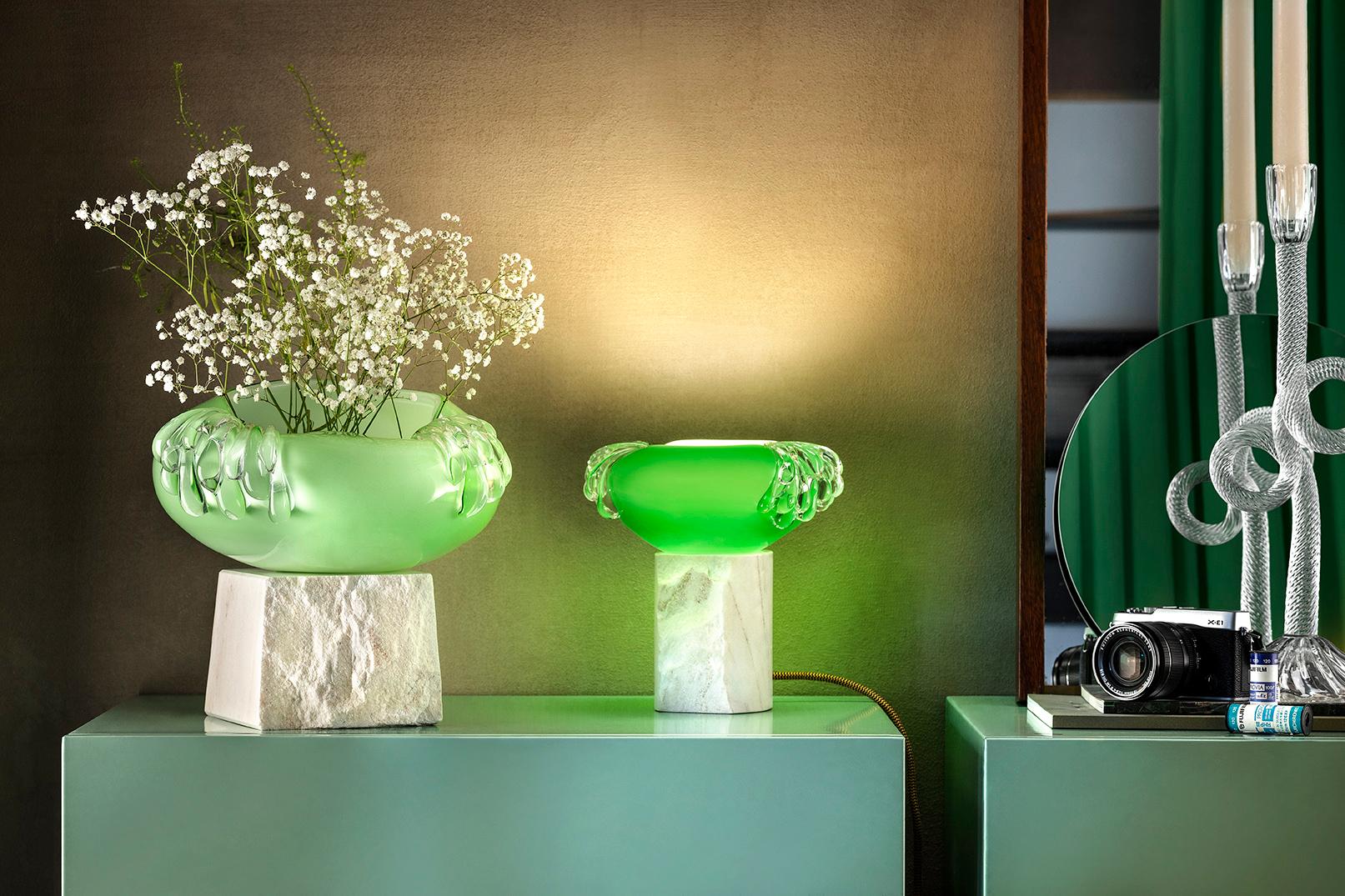 Stravedamento Murano Glass Decorative Lamp by Aina Kari (Italienisch) im Angebot