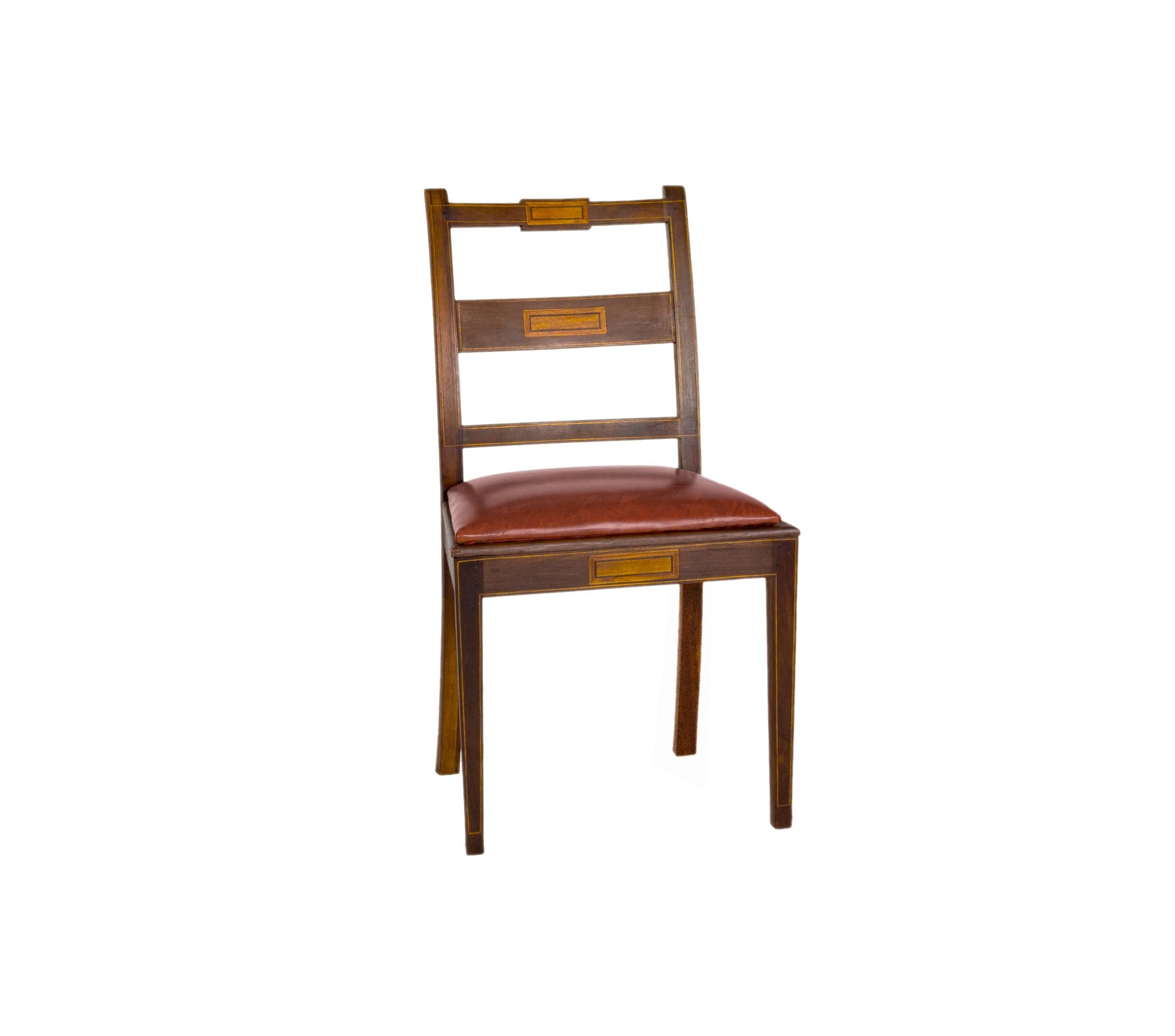 Baroque Straw And Leather Chair, Portugal, (20th Century) For Sale