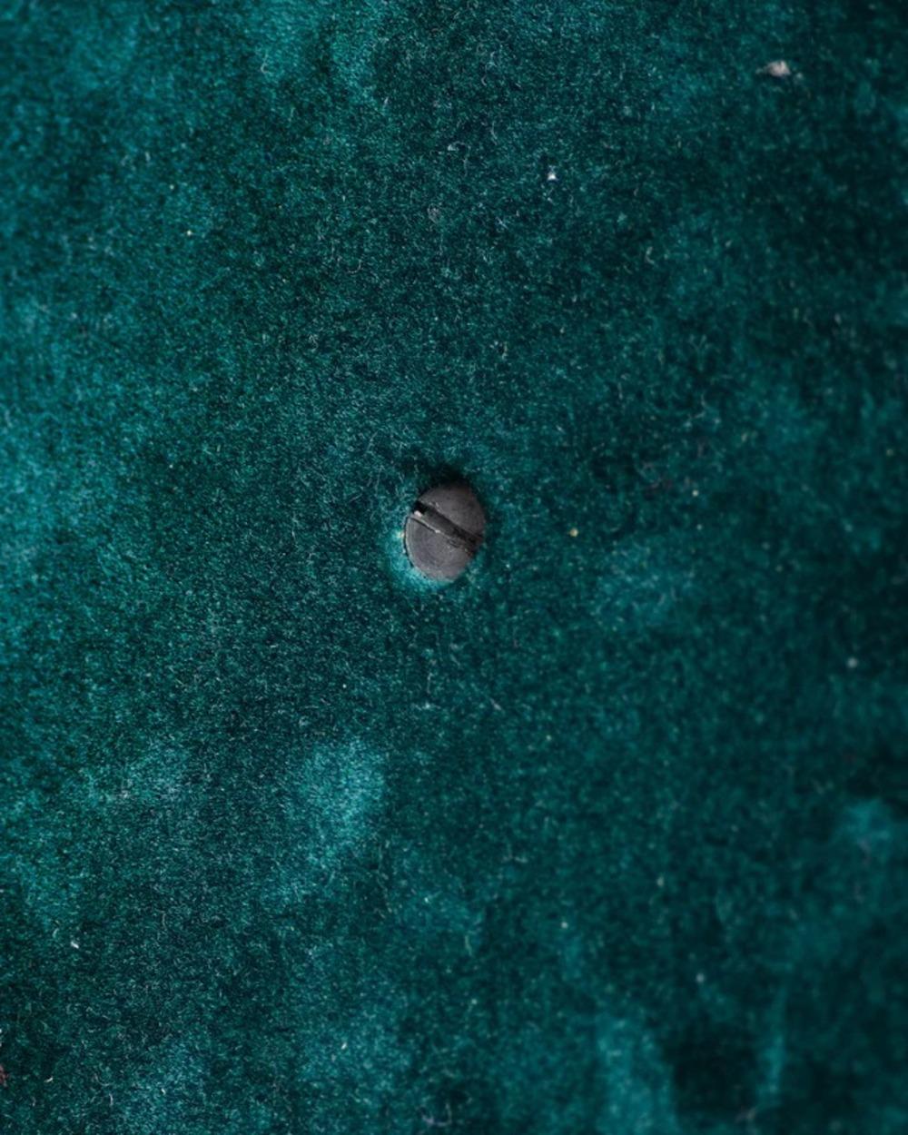 Käsebrett aus Stroh mit Intarsien, 1970er Jahre im Zustand „Gut“ im Angebot in PARIS, FR