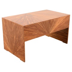 Straw Marquetry Desk, Manner of Jean-Michel Frank
