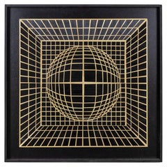 Straw Marquetry Panel, Contemporary Work