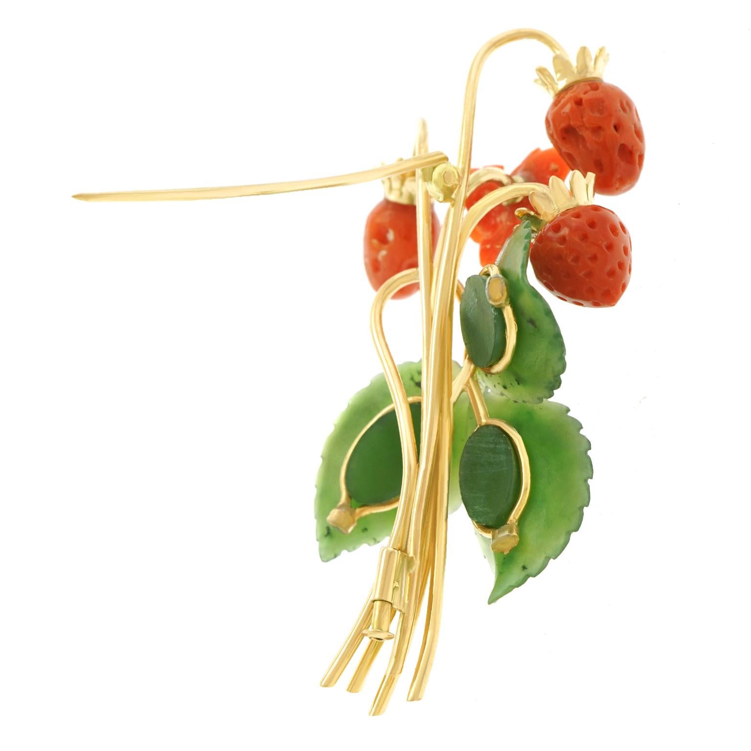 Strawberry Brooch 2