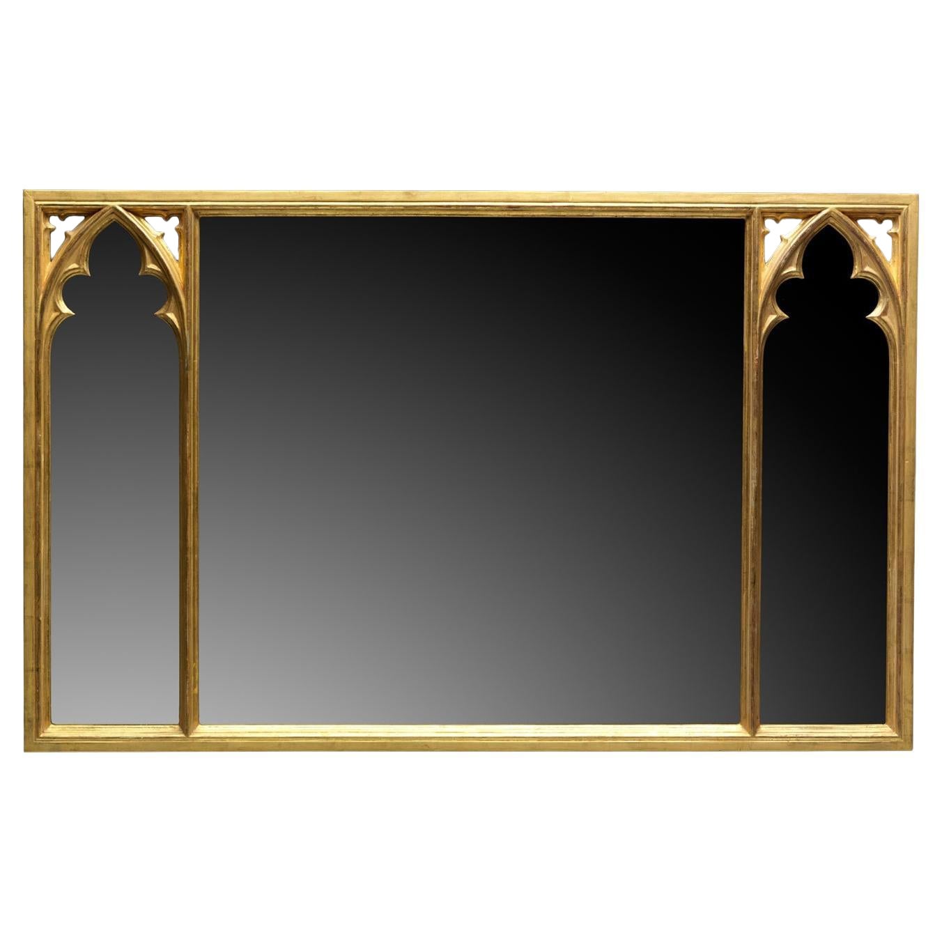 Strawberry Hill Gothic Overmantel