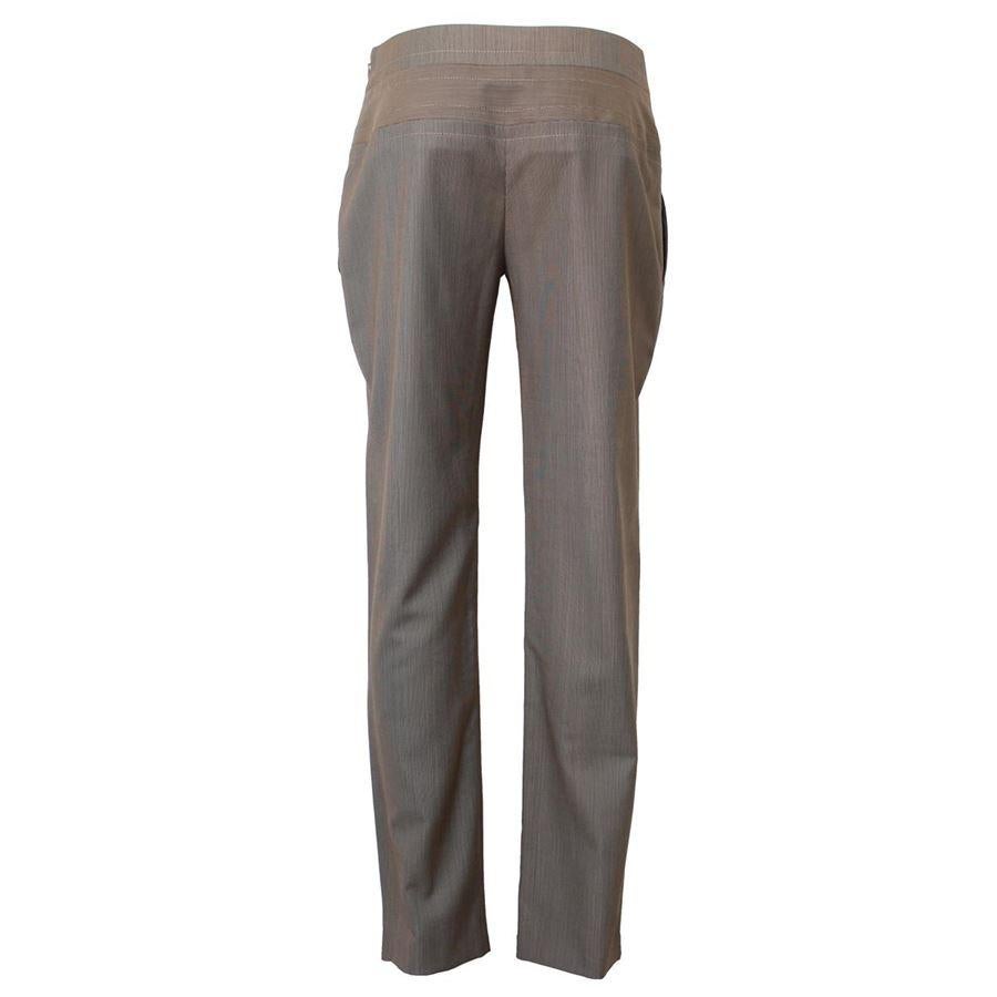 Gray Kenzo Streaked pants size 40 For Sale