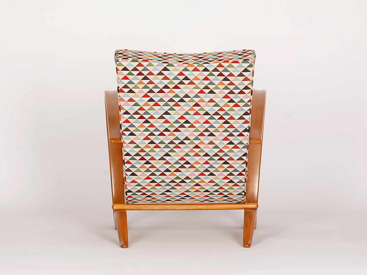 Art Deco Streamline Chair H-269 by Jindrich Halabala for Spojene UP Zavody, 1930s