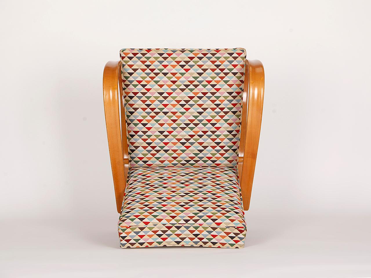 20th Century Streamline Chair H-269 by Jindrich Halabala for Spojene UP Zavody, 1930s