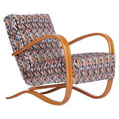 Streamline Chair H-269 by Jindřich Halabala for Spojene UP Zavody, 1930s