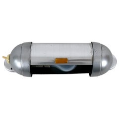 Streamline Design Bauhaus Sub-Marine Cabinet Sconce by König Germany 1940s