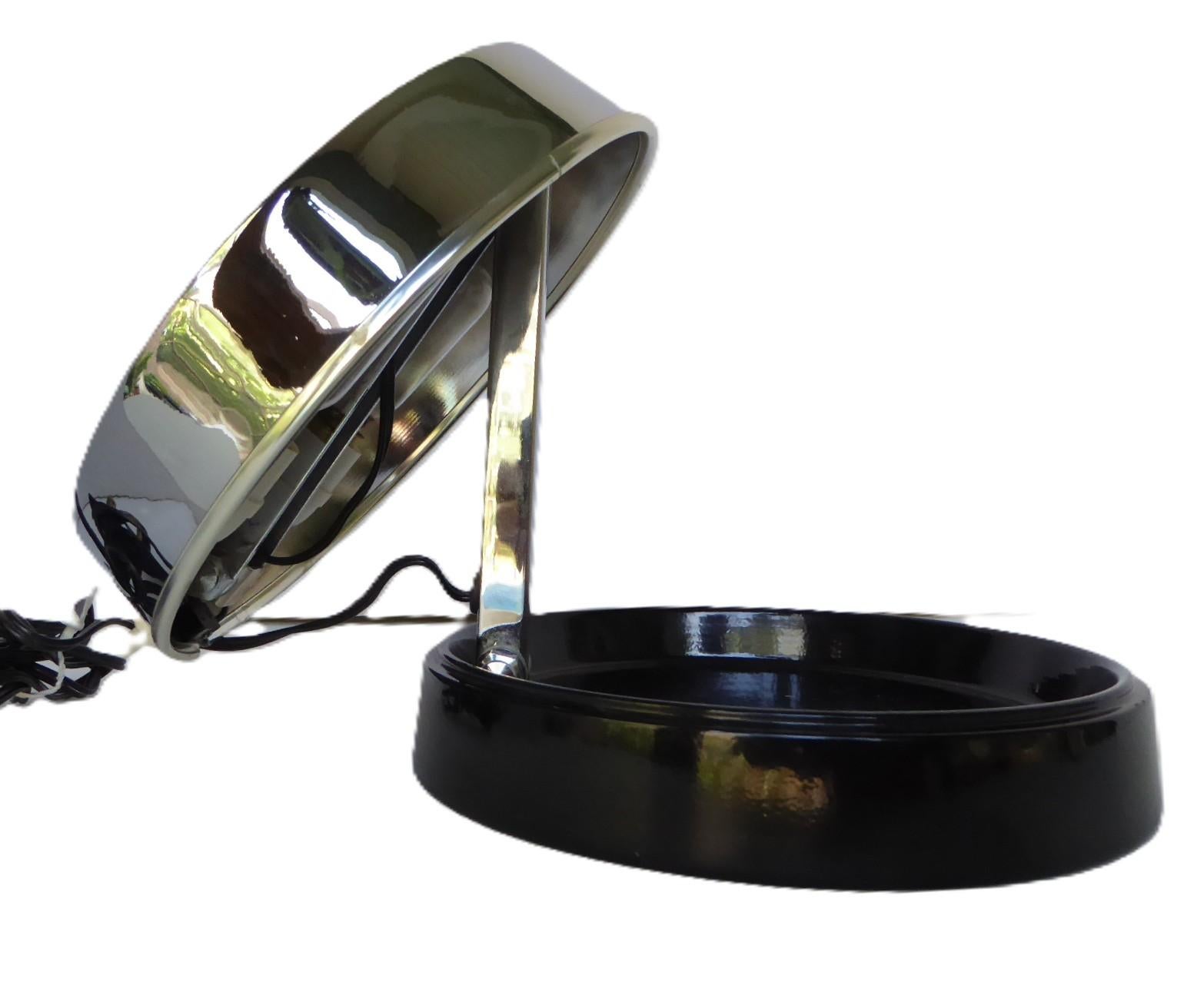 Streamline Modern GEI Folding Table Desk Lamp by Enrique Aparicio Spain 1960 (Spanisch) im Angebot