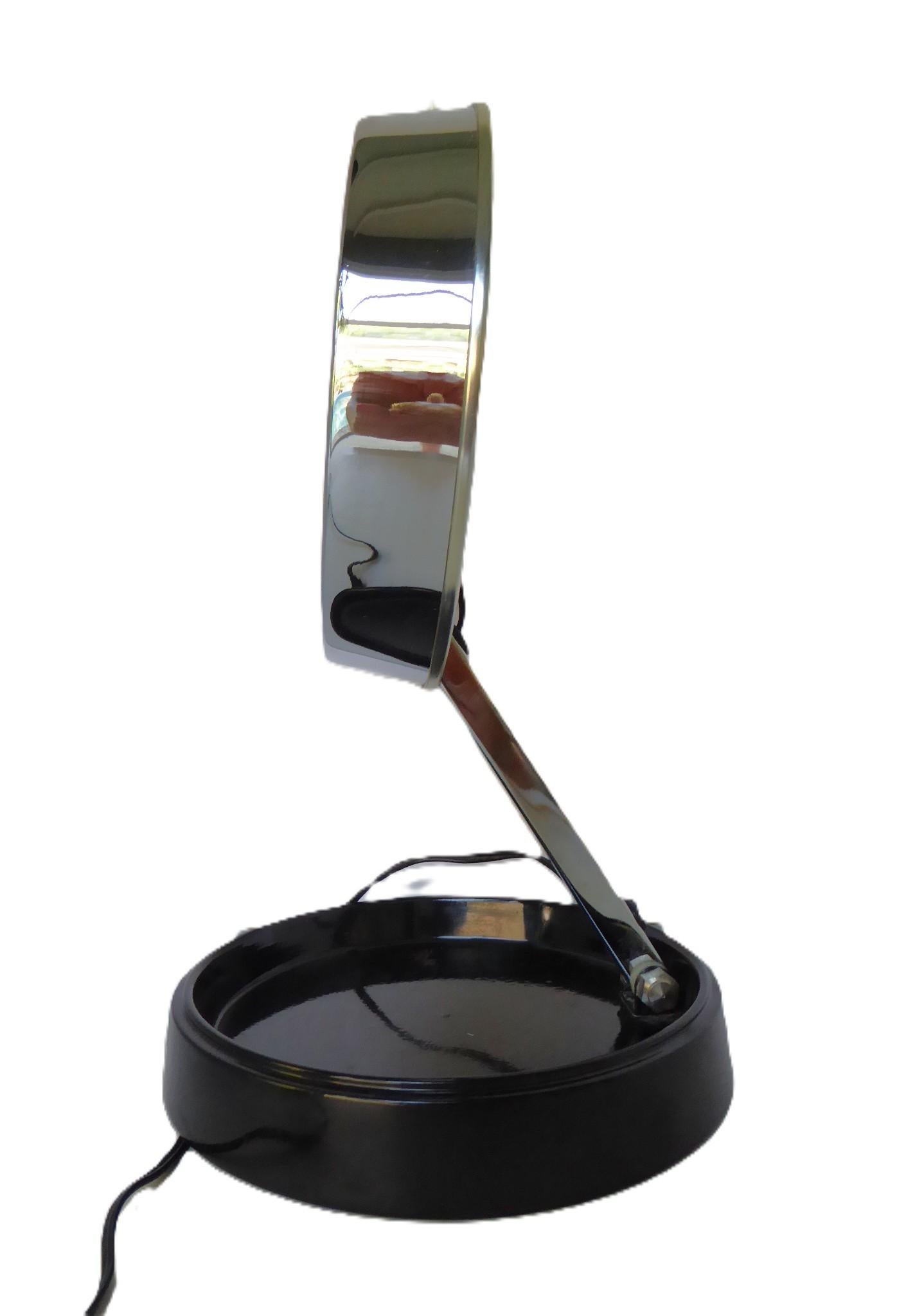 Streamline Modern GEI Folding Table Desk Lamp by Enrique Aparicio Spain 1960 im Zustand „Gut“ im Angebot in Miami, FL