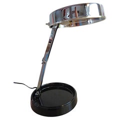 Streamline Modern GEI Folding Table Desk Lamp by Enrique Aparicio Spain 1960