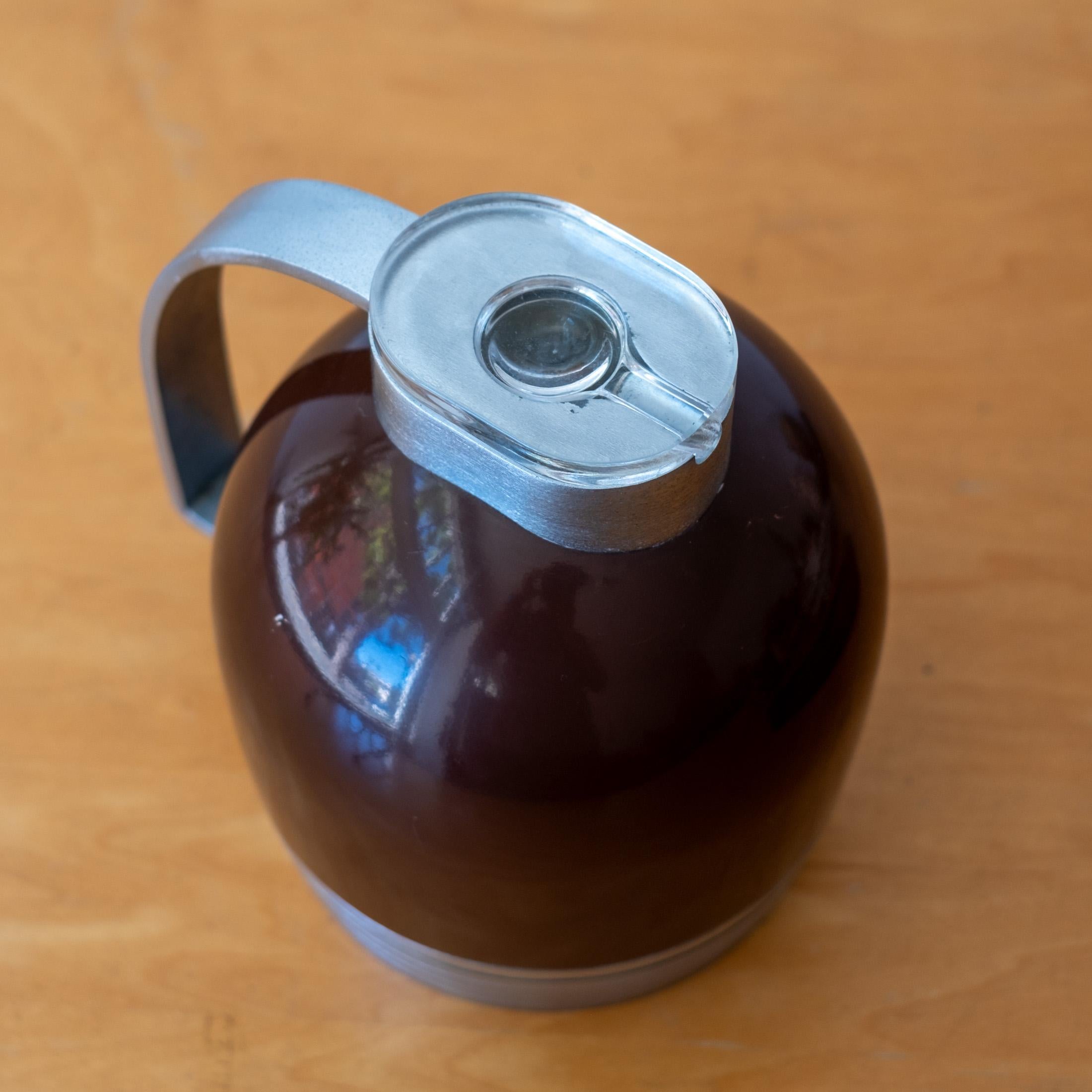 Streamline Moderne Machined Aluminum Thermos No 539 by Henry Dreyfuss For Sale 3