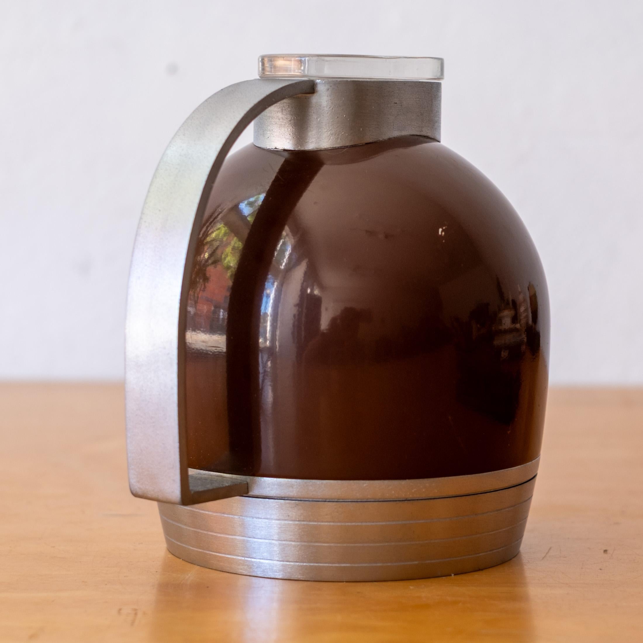 Streamline Moderne Machined Aluminum Thermos No 539 by Henry Dreyfuss For Sale 7