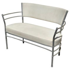 Streamline Moderne Tubular Aluminum Seating Set by Warren McArthur for ClassiCon
