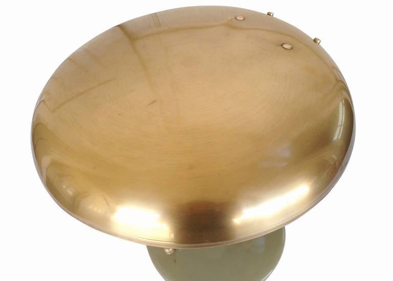 Mid-20th Century Streamlined Art Deco Cobra Table Lamp