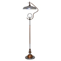 Lampada da terra in stile moderno attribuita a Kem Weber