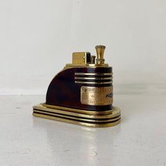 Streamlines Touch-Tip, Table Lighter by Louis V. Aronson for Ronson, 1930s