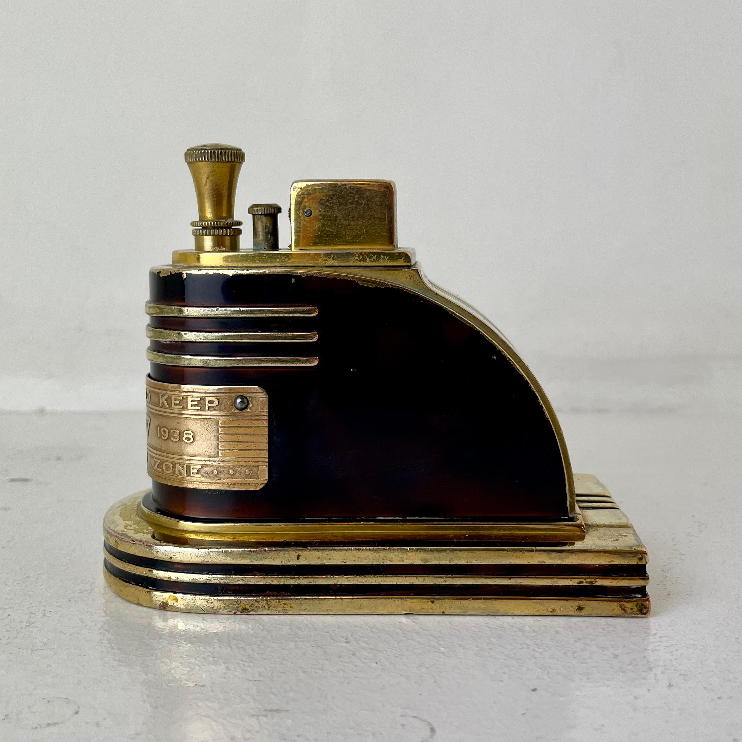Streamlines Touch-Tip, Table Lighter by Louis V. Aronson for Ronson ...