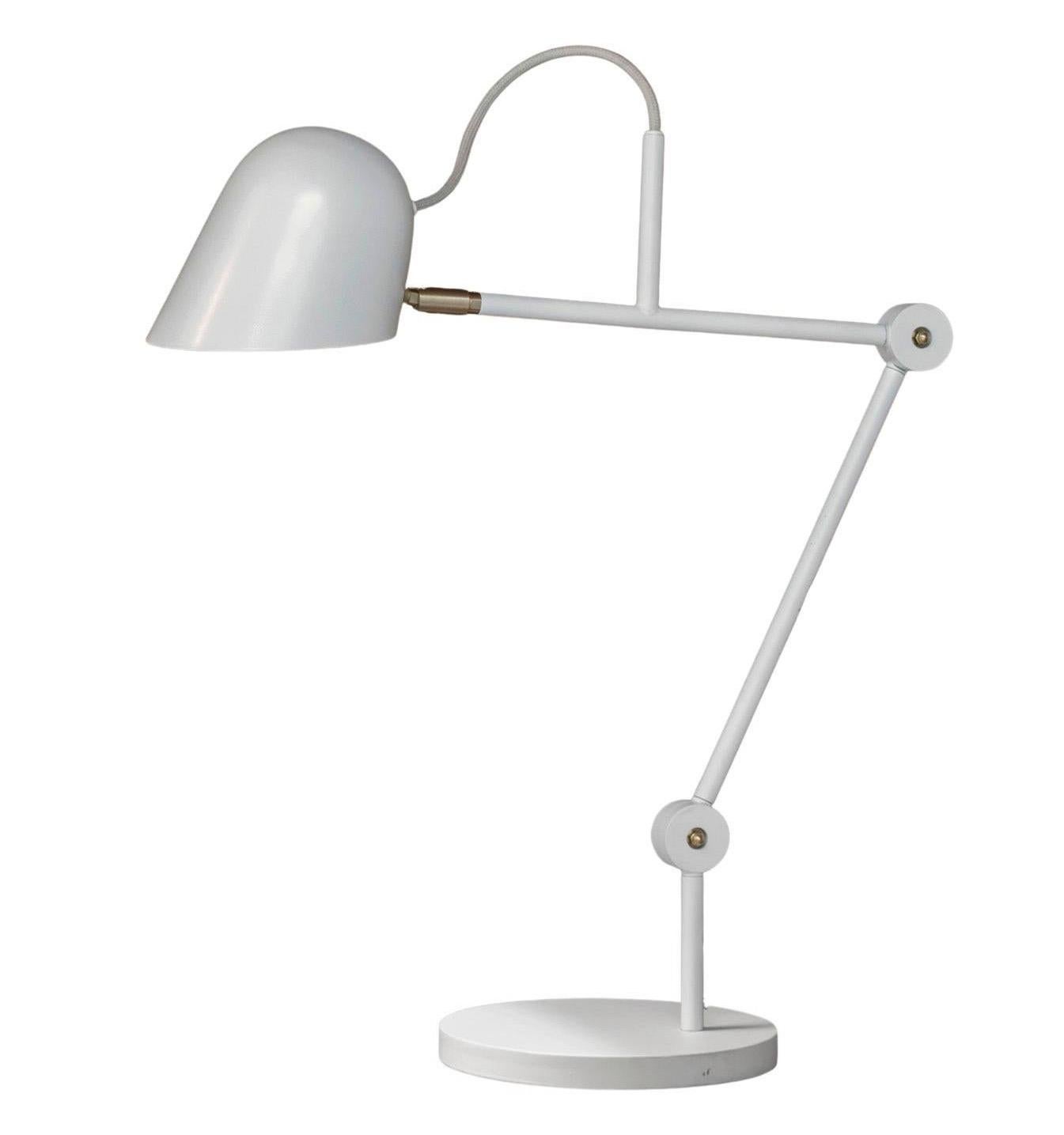 'Streck' Adjustable Table Lamp by Joel Karlsson for Örsjö in Black For Sale 6