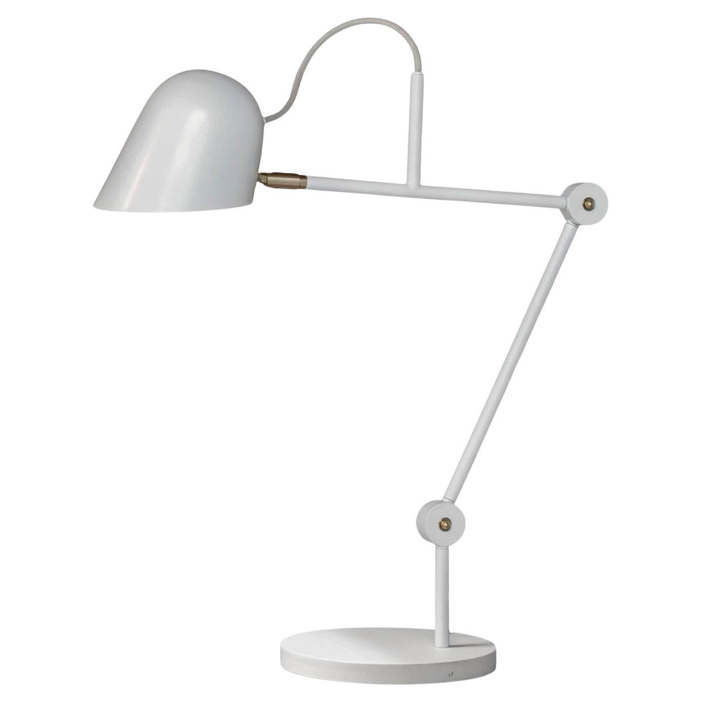 'Streck' Adjustable Table Lamp by Joel Karlsson for Örsjö in Pine Green For Sale 5