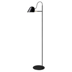 Lampada da terra 'Streck' di Joel Karlsson per Örsjö in nero