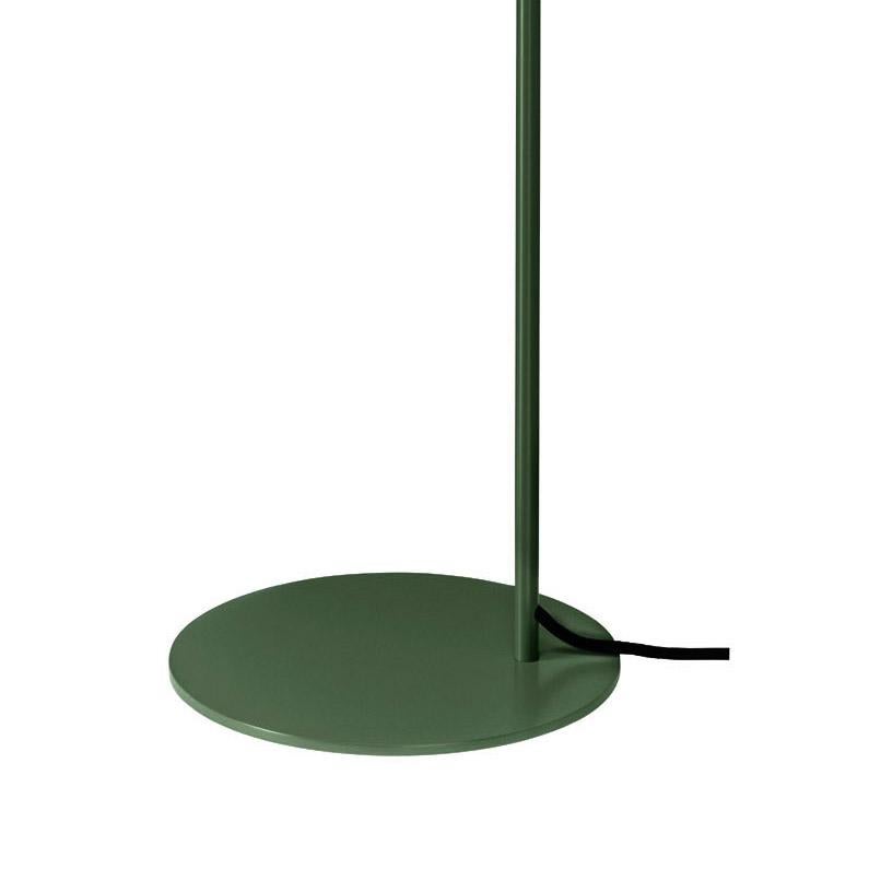 Mid-Century Modern 'Streck' Floor Lamp by Joel Karlsson for Örsjö in Pine Green For Sale