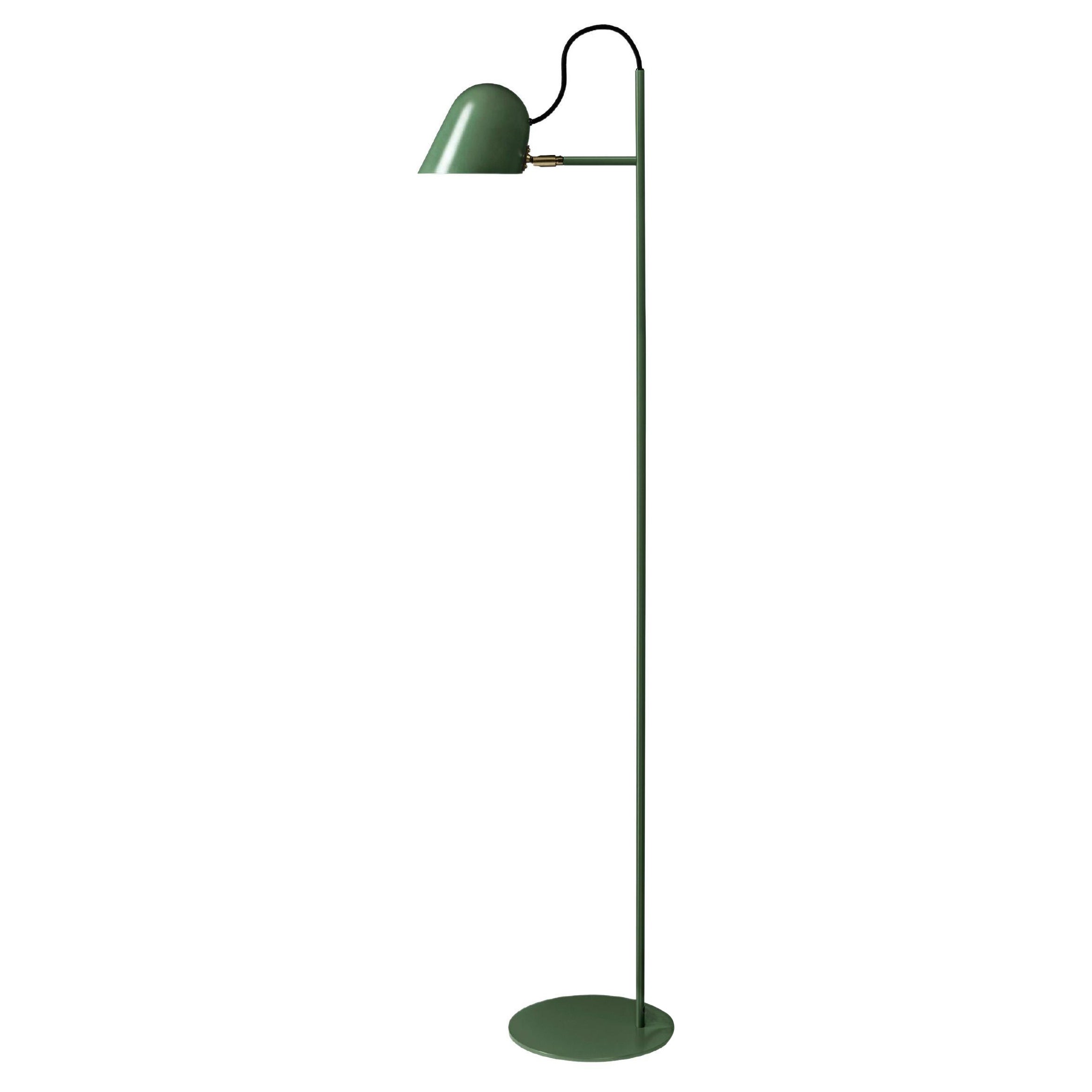 Lampadaire 'Streck' par Joel Karlsson pour Örsjö en vert sapin