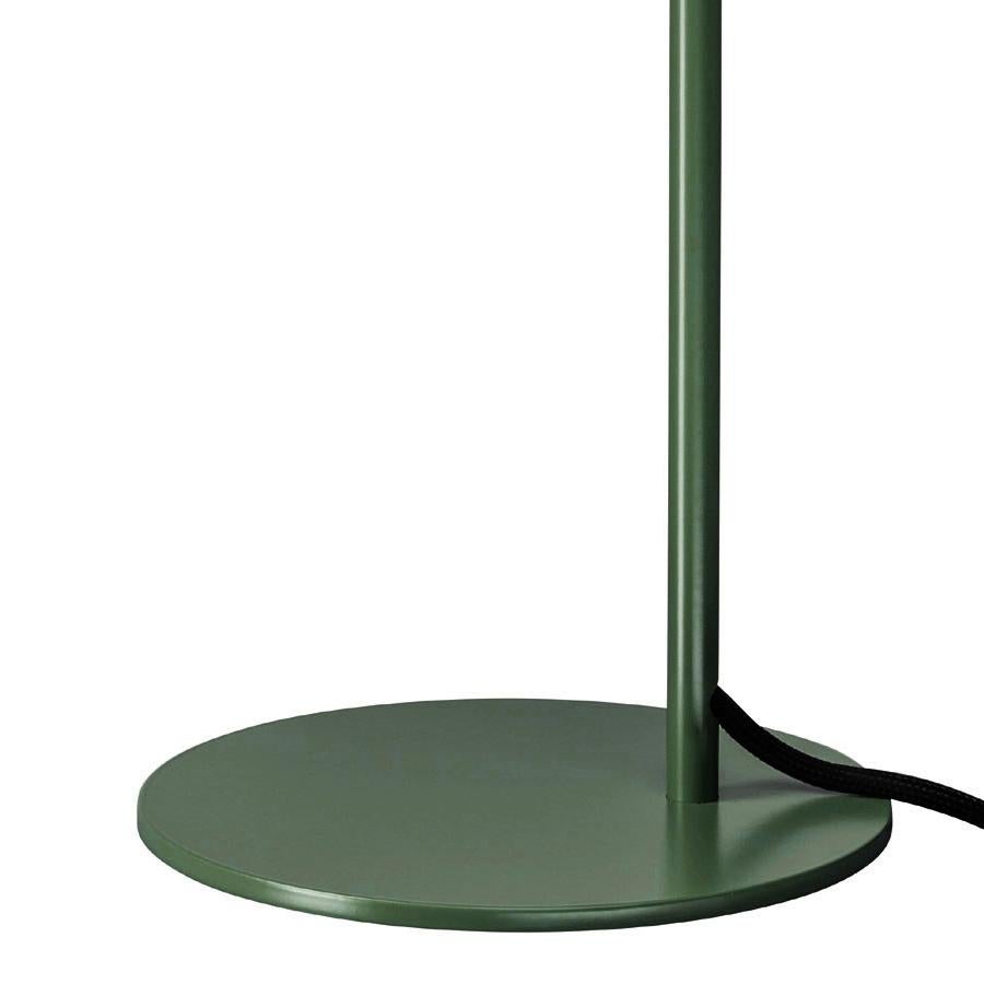 Mid-Century Modern 'Streck' Table Lamp by Joel Karlsson for Örsjö in Pine Green For Sale