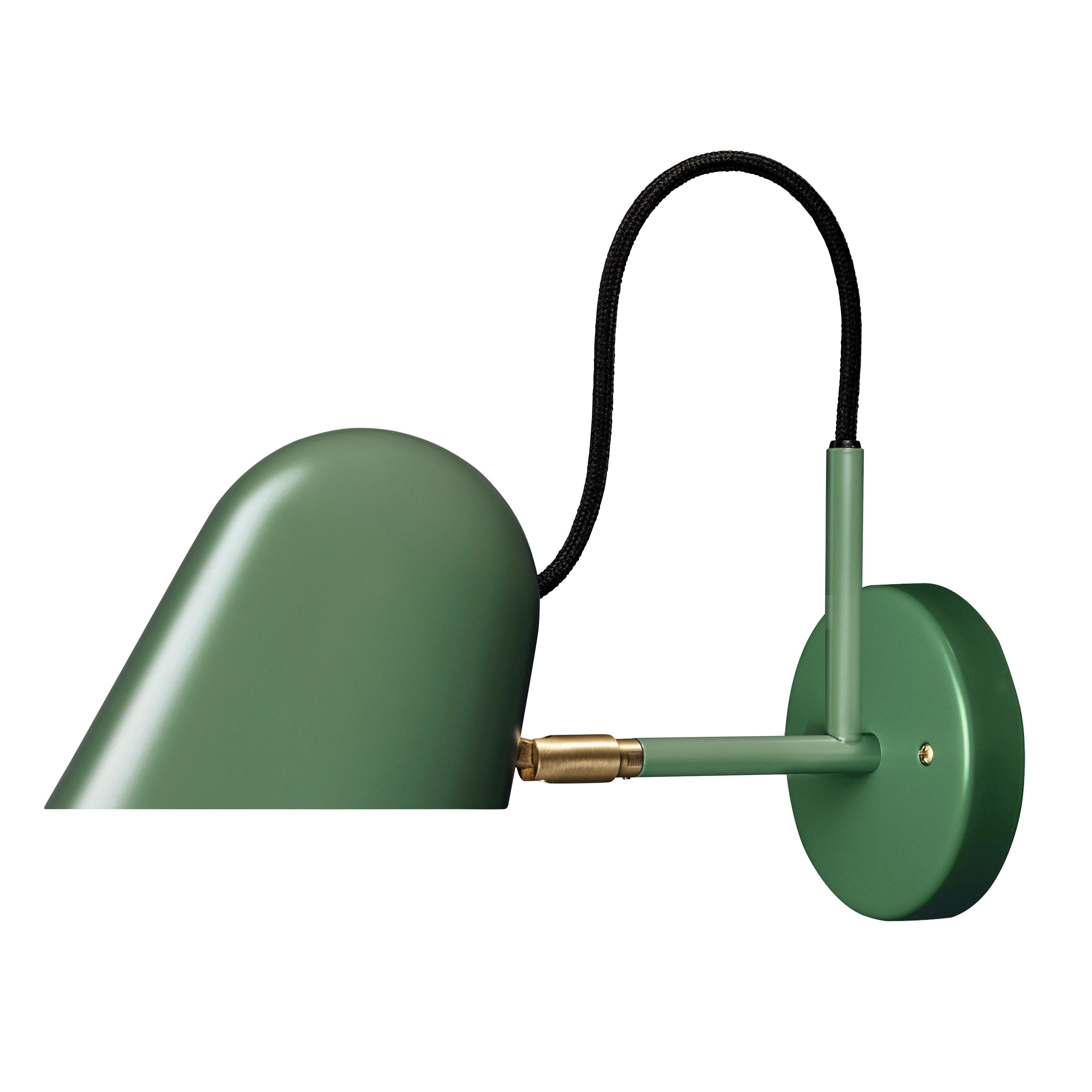 'Streck' Wall Light by Joel Karlsson for Örsjö in Warm Grey For Sale 1