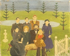 "Familia Overholser, 1890, Sterling, Illinois" Streeter Blair, 1949 Pintura