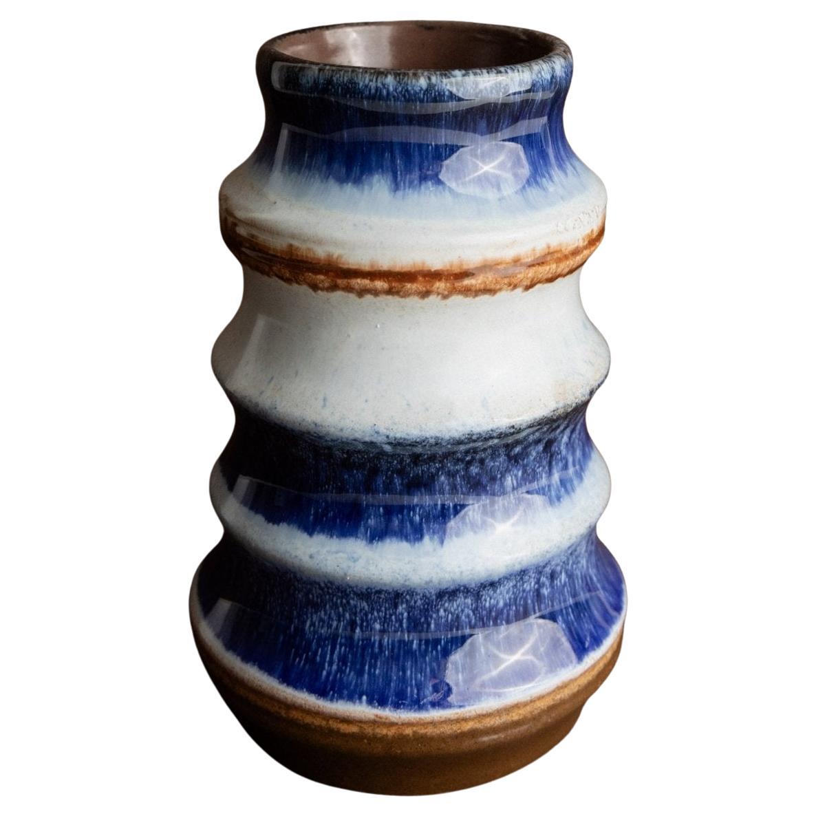 Jarrón Strehla Cerámica alemana Diseño de mediados de siglo, Años 60 en venta